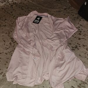 Soft Pink Jersey Knit Robe Intimates & Sleepwear